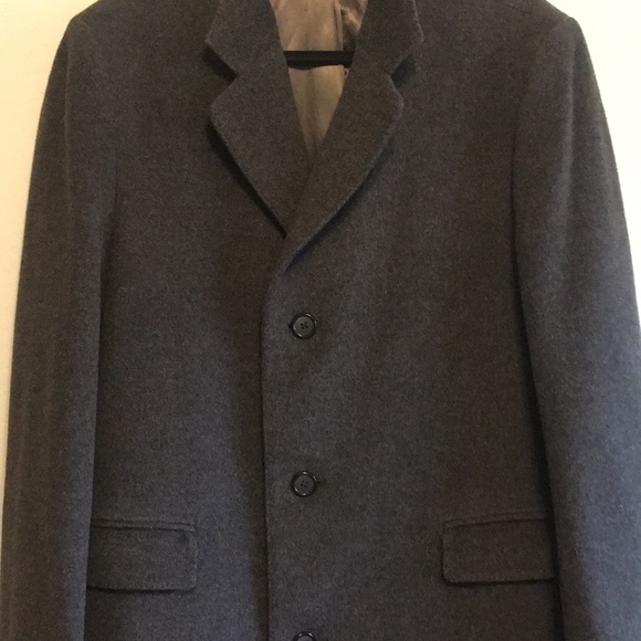 Beautiful men's long cashmere coat - Picture 2 of 8